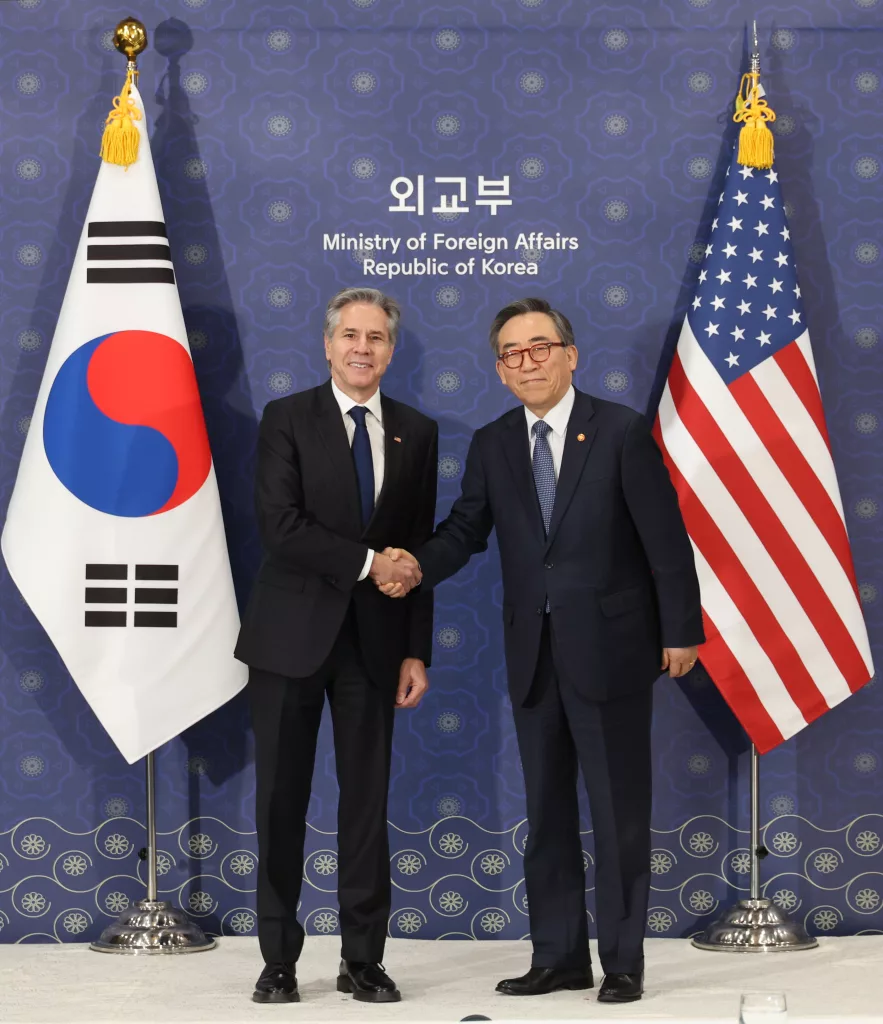 South Korea and the USA hold foreign ministerial talks in Seoul