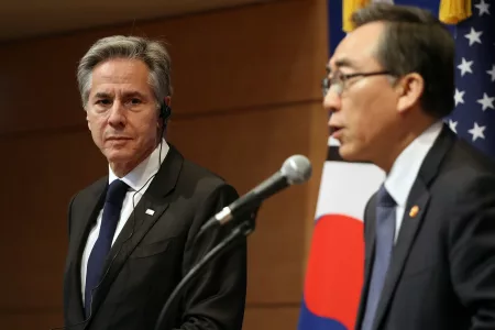 Blinken Warns of Russia-North Korea Cooperation