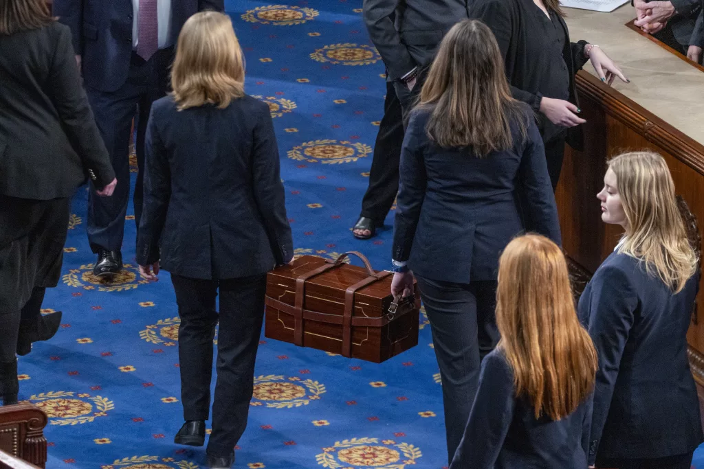 Congress gathers to certify the election of President-elect Trump