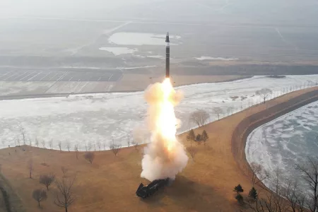 North Korea Tests Hypersonic Missile