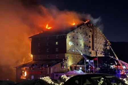 Fire At Turkish Hotel Reaches 66