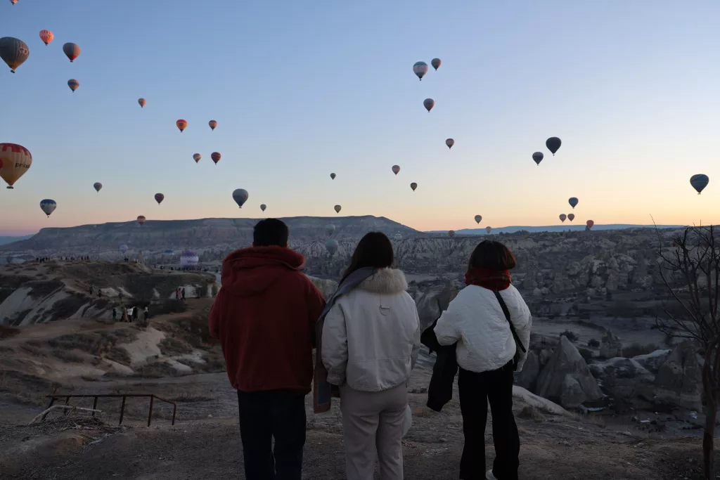 KAPADOKYA'YI YAKLAŞIK 4 BUÇUK MİLYON KİŞİ ZİYARET ETTİ