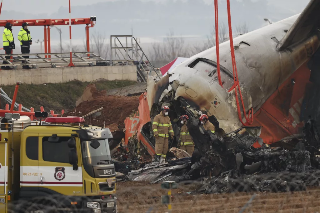 Search operations underway after Jeju Air crash at Muan Airport
