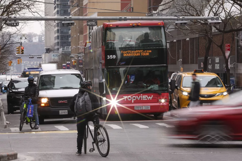 First week of congestion pricing changes traffic in Midtown in New York