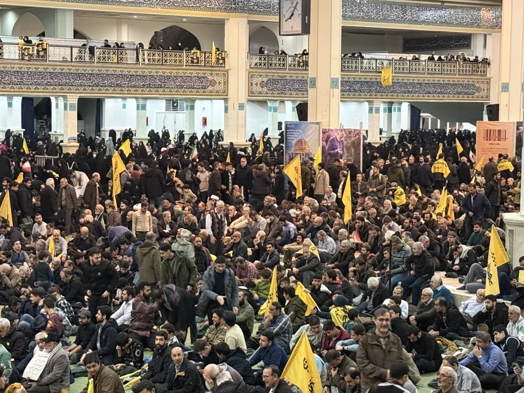 İRAN'DA HİZBULLAH'IN ESKİ LİDERİ NASRALLAH VE HALEFİ SAFİYUDDİN İÇİN ANMA TÖRENİ