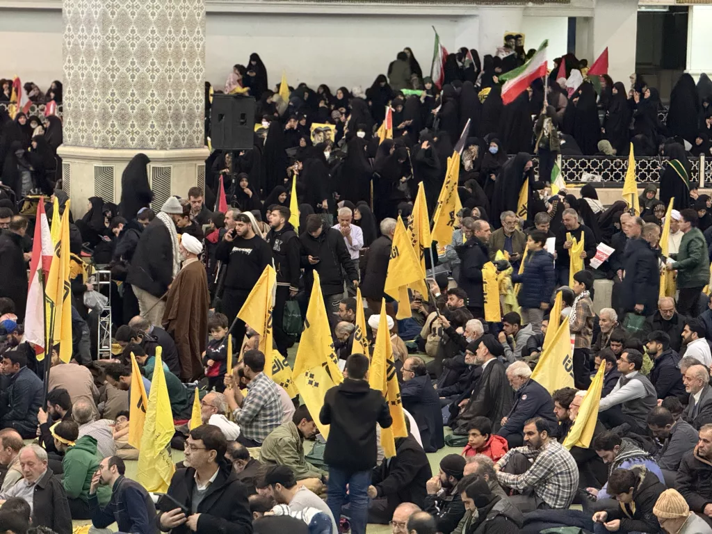İRAN'DA HİZBULLAH'IN ESKİ LİDERİ NASRALLAH VE HALEFİ SAFİYUDDİN İÇİN ANMA TÖRENİ