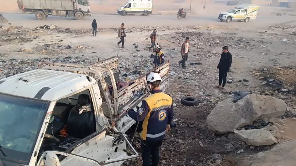 MÜNBİÇ'TE BOMBA YÜKLÜ ARAÇLA SALDIRI: 15 ÖLÜ