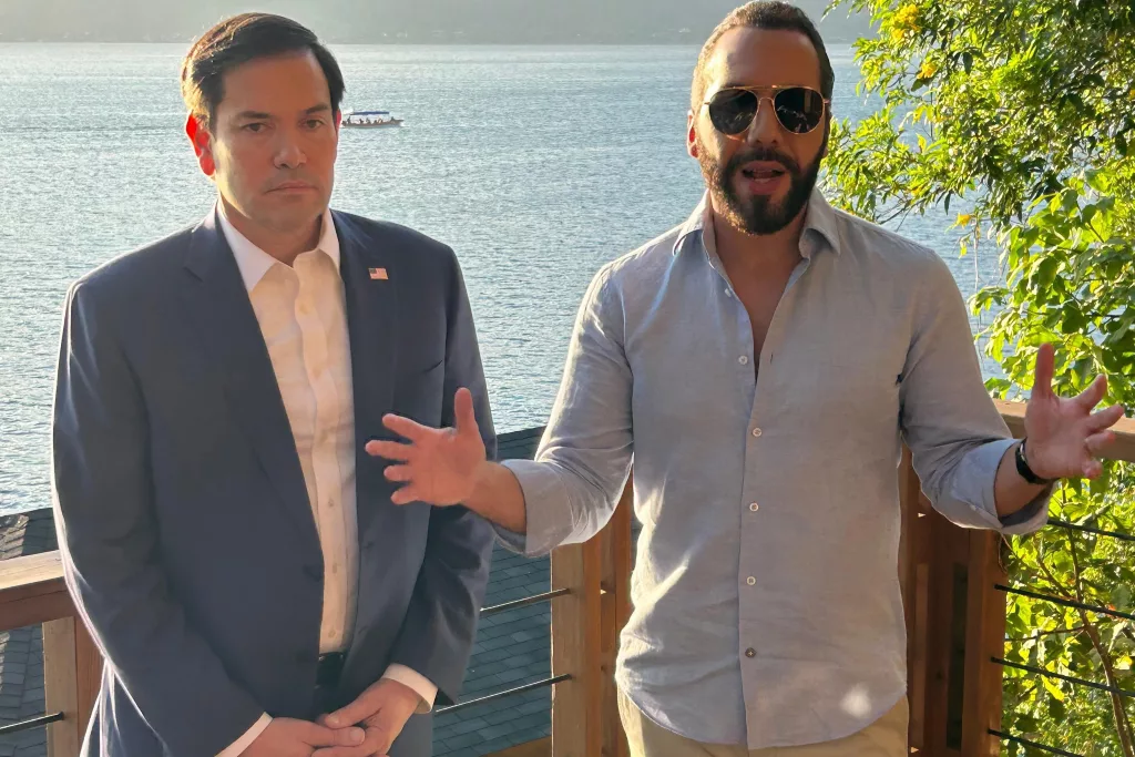 US Secretary of State Marco Rubio visits El Salvador