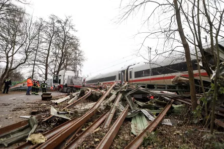 Passenger Train Collides with Truck in Germany: 1 Dead