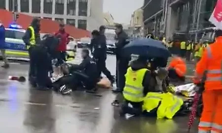 Twenty Injured as Driver Plows Into Protesters in Munich, Germany