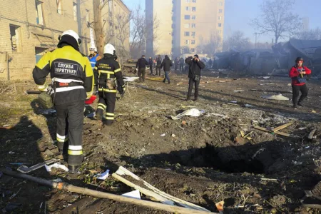 At Least 8 Injured After Russia’s Overnight Shelling on Ukraine