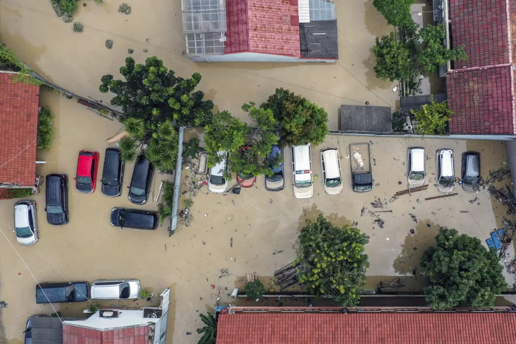 Floods hit residential areas in Indonesia's capital Jakarta and West Java province