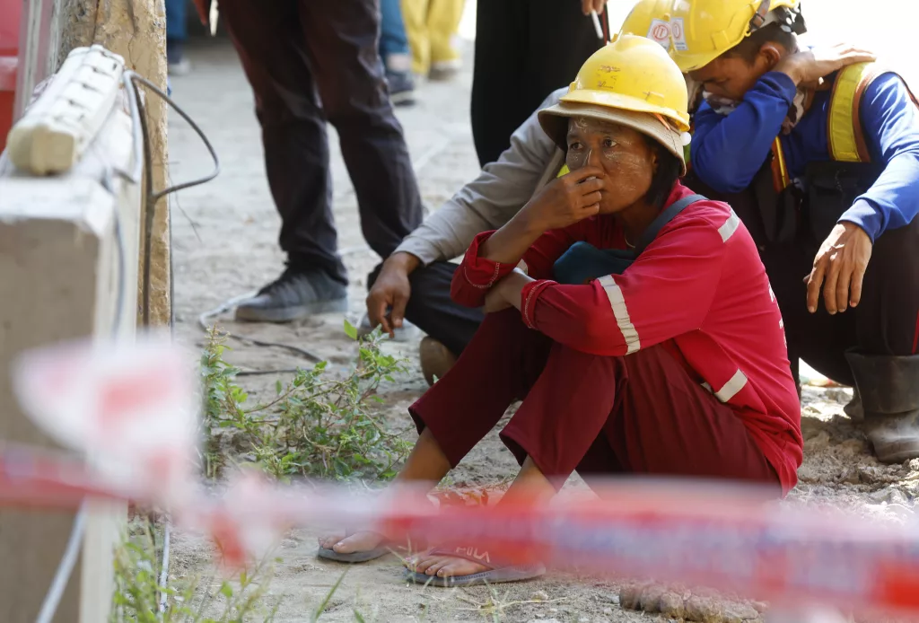 The collapse of a concrete beam from an under-construction expressway bridge kills five workers and leaves many injured