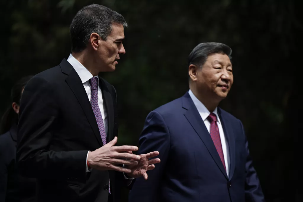 Spain’s Prime Minister Pedro Sanchez visits China