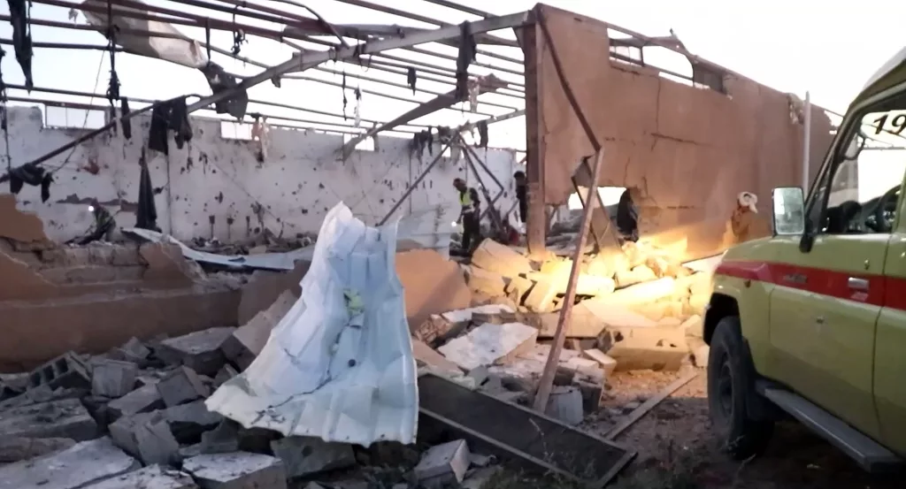 Alleged US airstrikes target detention center in Saada