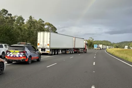 Metal Spill Damages Over 300 Cars on Major Australian Highway