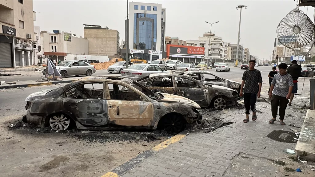 Overnight clashes in Libyan capital Tripoli