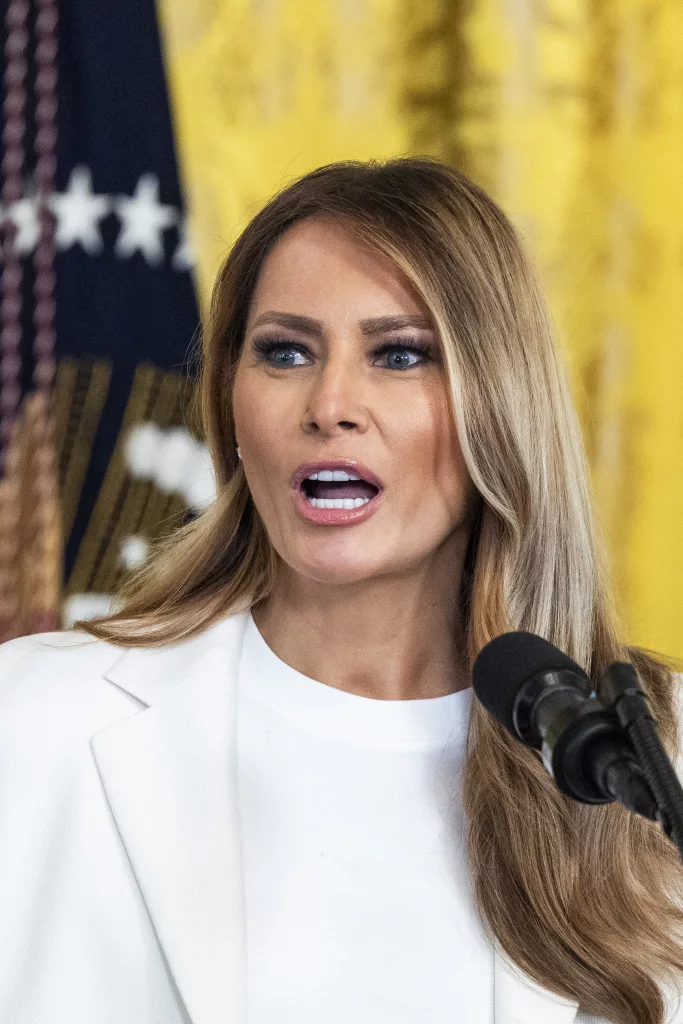 President Trump, First Lady Melania Trump hold event for military mothers