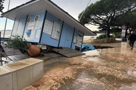 Floods Hit Southern France, One Dead