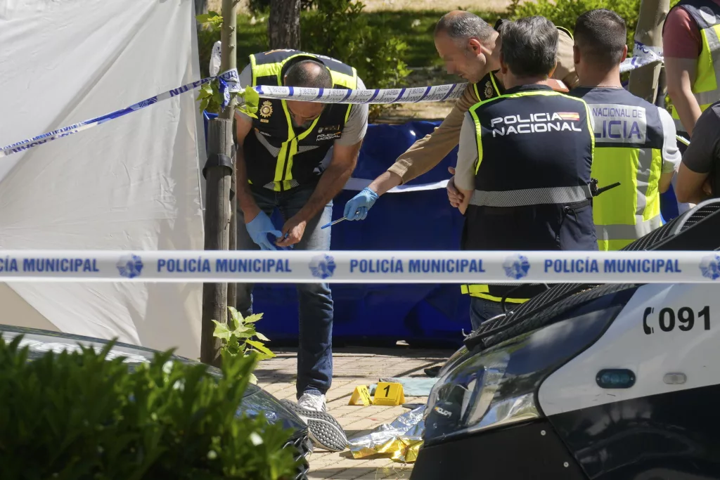 Former Ukrainian politician shot dead outside Madrid school