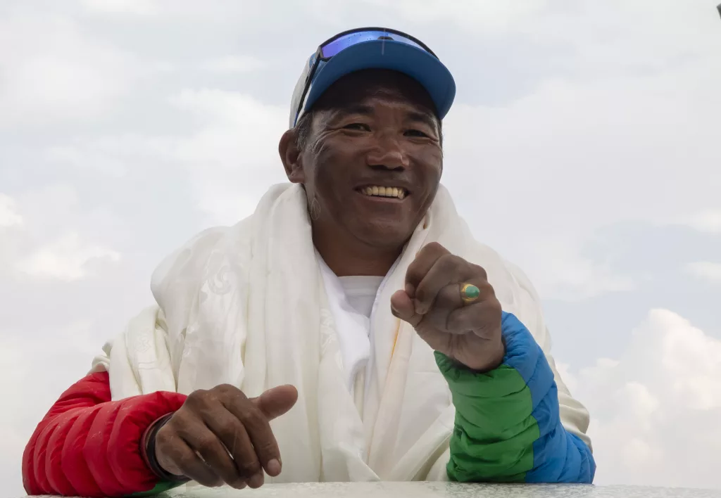 Kami Rita Sherpa 30-time Everest summit record holder arrives in Kathmandu