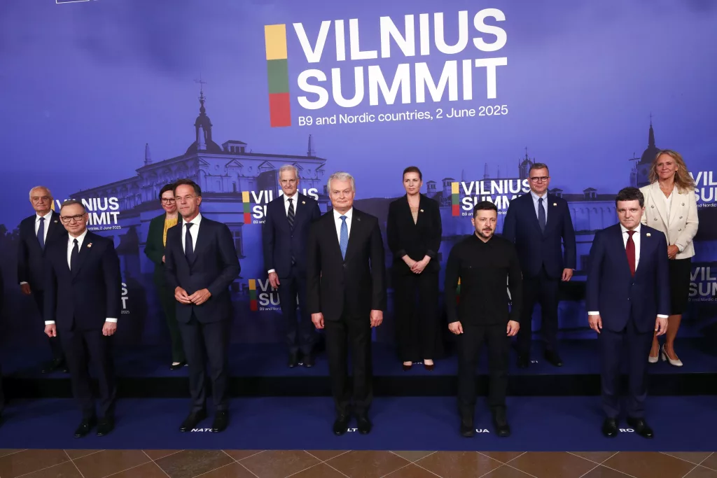 Vilnius Summit with B9 and Nordic countries