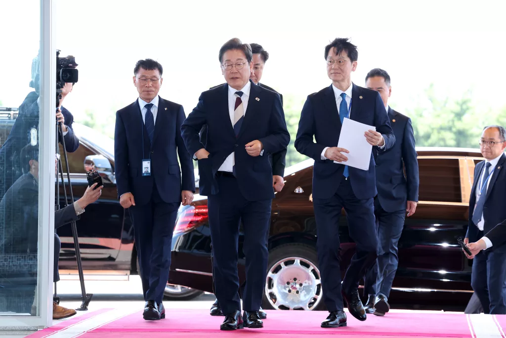 Inauguration of newly elected South Korean president