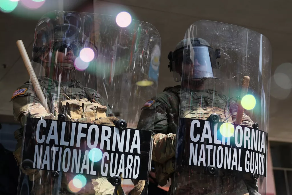 National Guard deployed by President Trump as anti-ICE protests continue in Los Angeles