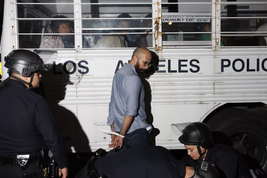 National Guard deployed by President Trump as anti-ICE protests continue in Los Angeles
