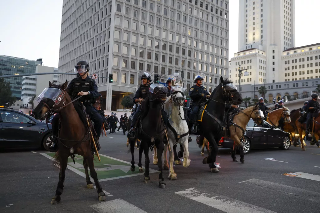Ongoing protests of ICE in Los Angeles
