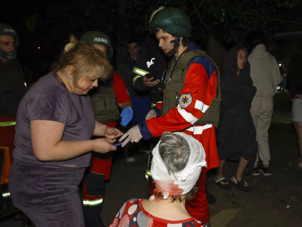 At least two killed, dozens injured in overnight Russian drone attack in Ukraine's Kharkiv
