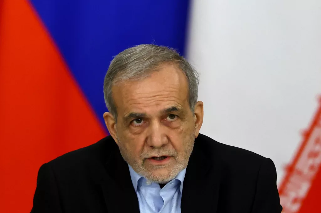Russian President Putin meets Iranian President Pezeshkian in Moscow