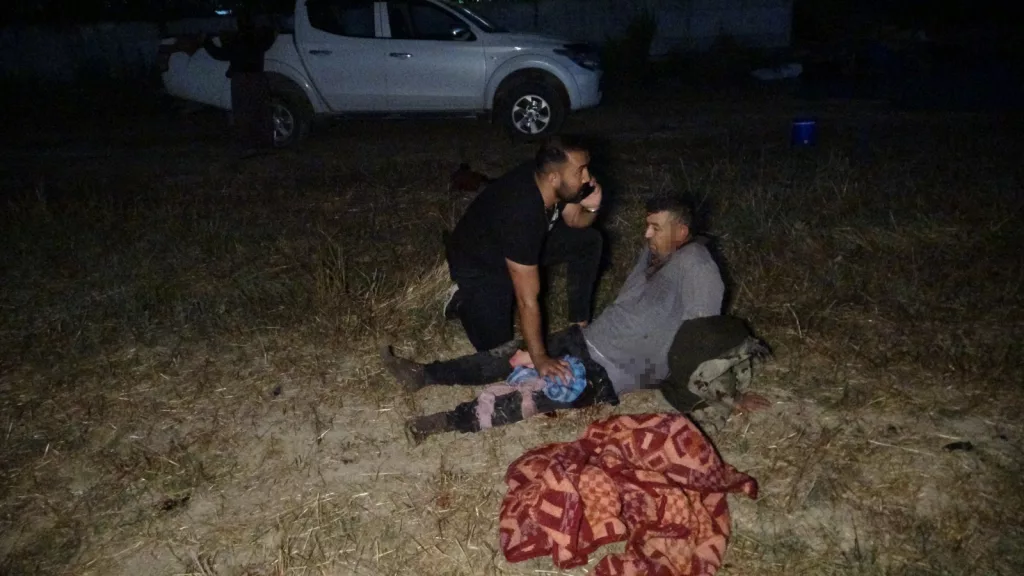 HAYVAN PARKINDAN KAÇAN ASLAN FISTIK BAHÇESİNDE UYUYAN ÇİFTÇİYE SALDIRDI
